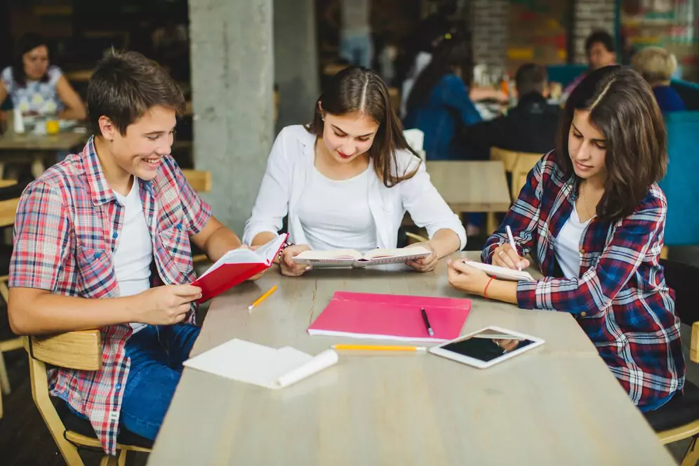 students-cafe-reading-materials